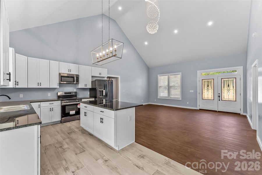 Furnished interior view inside a new home in , Lenoir (Image 10).