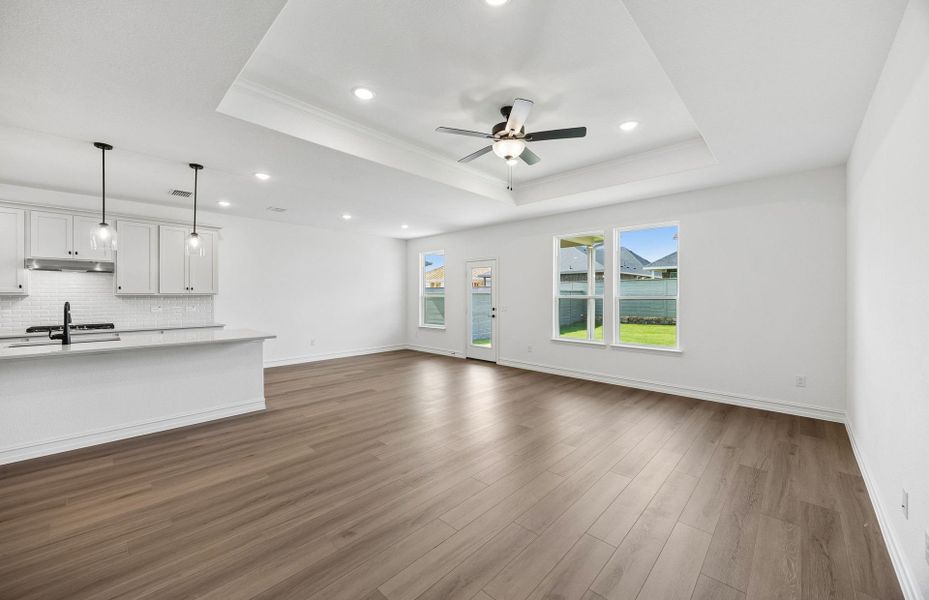Spacious, unfurnished interior of a new home in Treeline, Justin (Image 20). Spacious, unfurnished interior of a new home in Treeline, Justin (Image 20).