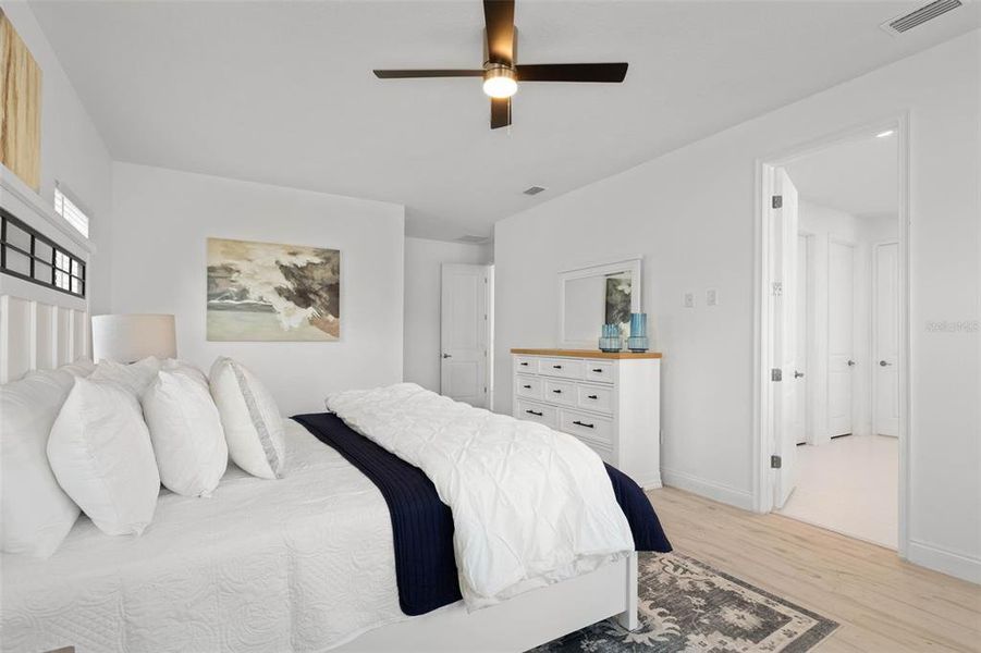 Furnished interior view inside a new home in , Palm Coast (Image 44). Furnished interior view inside a new home in , Palm Coast (Image 44).