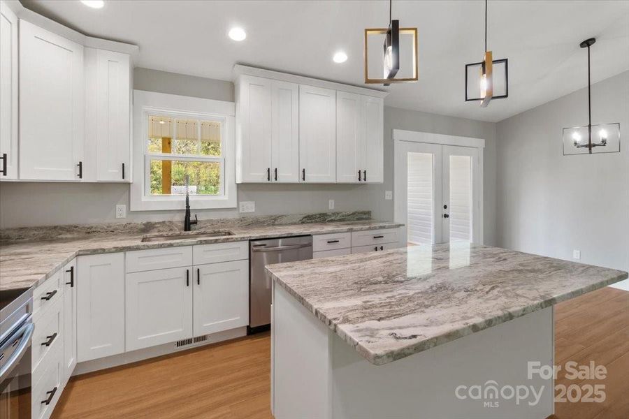 Furnished interior view inside a new home in , Marshall (Image 9).