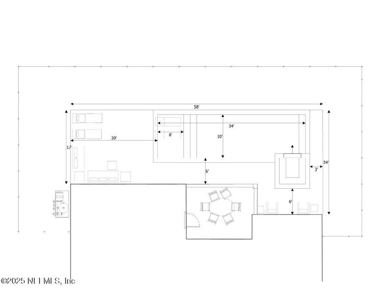 2D floor plan layout of this home in Trailmark - Phase 6, St. Augustine, FL (Image 3). 2D floor plan layout of this home in Trailmark - Phase 6, St. Augustine, FL (Image 3).