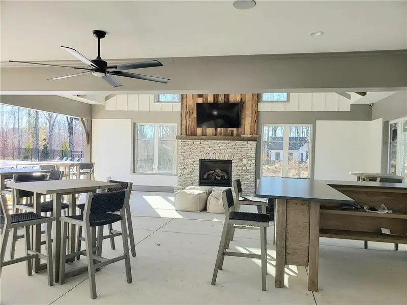 Furnished interior view inside a new home in Twin Lakes, Hoschton (Image 4).