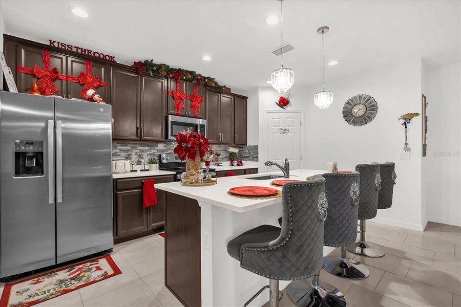 Furnished interior view inside a new home in Hammock Reserve, Haines City (Image 18).