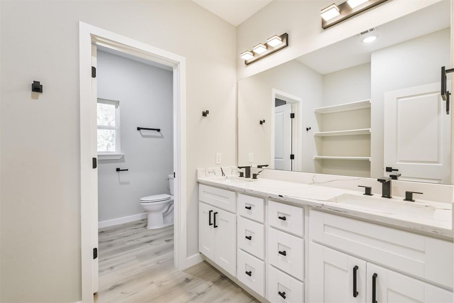 Furnished interior view inside a new home in , Hockley (Image 32).