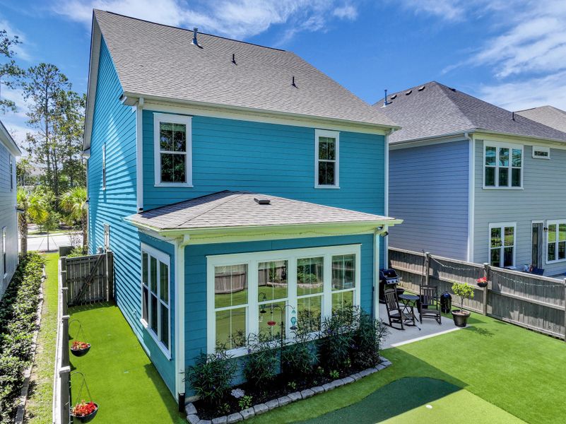 Front exterior of a new home in Wando Village, Charleston, SC, highlighting curb appeal (Image 27).
