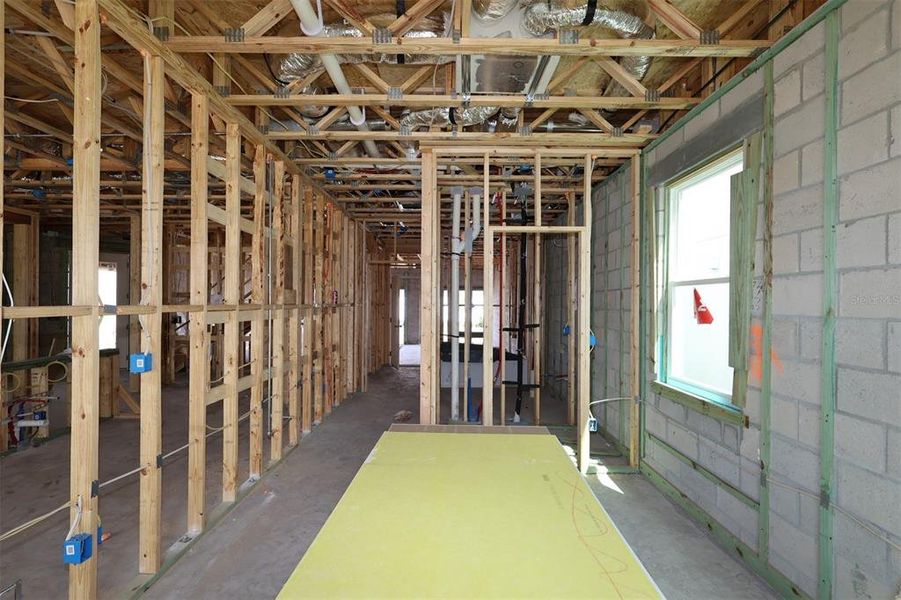 In-progress construction of a new home in Center Lake on the Park, St. Cloud, FL (Image 18). In-progress construction of a new home in Center Lake on the Park, St. Cloud, FL (Image 18).