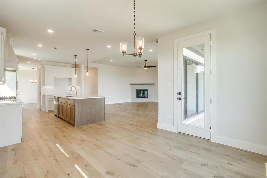 Spacious, unfurnished interior of a new home in Sweetgrass, Haslet (Image 28). Spacious, unfurnished interior of a new home in Sweetgrass, Haslet (Image 28).
