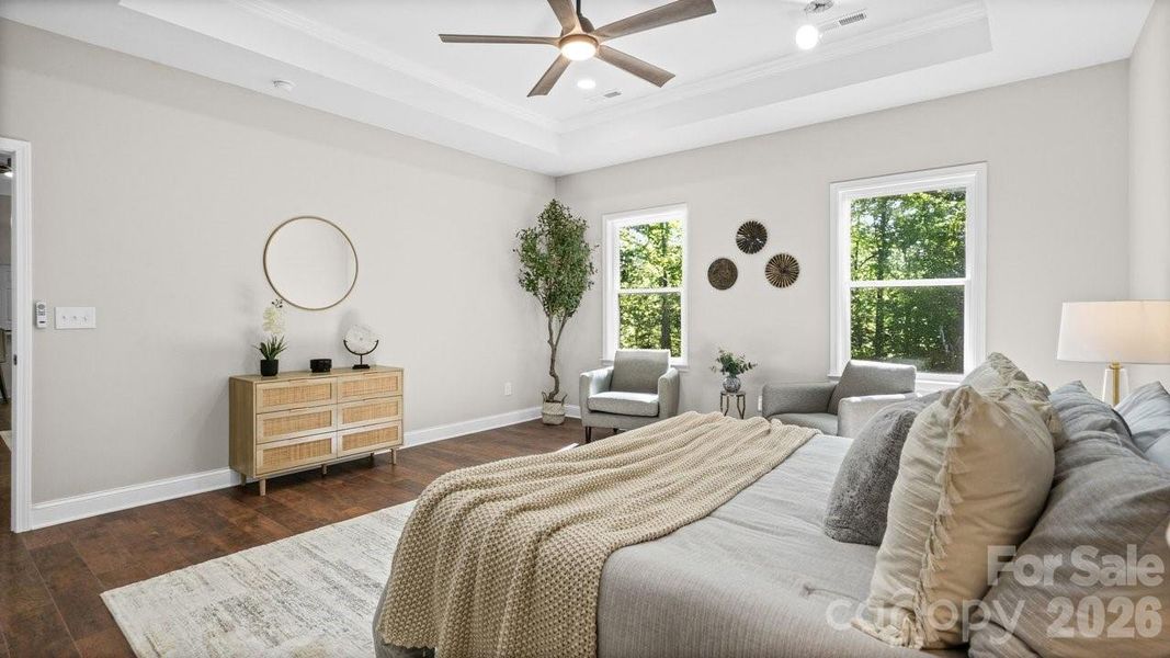 Furnished interior view inside a new home in , Dallas (Image 14).