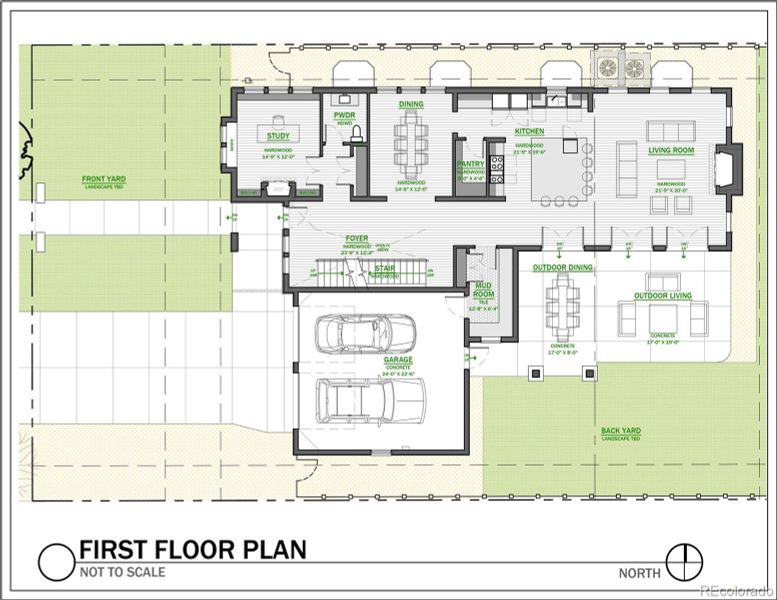 2D floor plan layout of this home in , Denver, CO (Image 4).