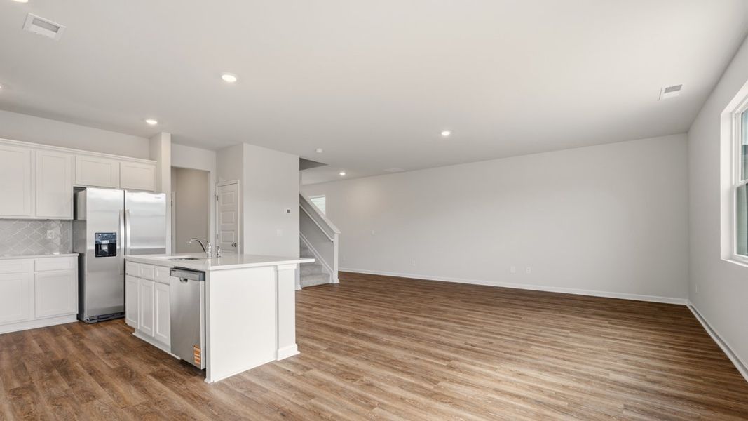 Representative furnished interior of a home built from the Saratoga by D.R. Horton in Shoal Creek, Hampton (Image 9).