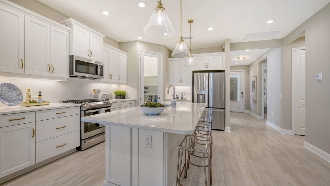 Representative furnished interior of a home built from the Tidewinds 2 by Neal Communities in Vistera of Venice, Venice (Image 15).