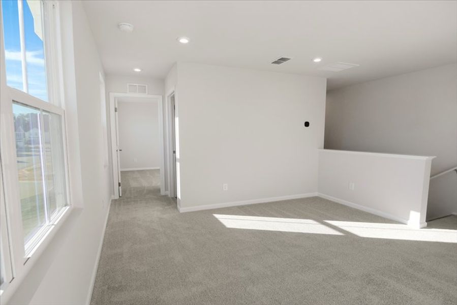 Spacious, unfurnished interior of a new home in Wren Woods 2-Story, Gray Court (Image 25).