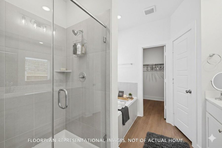 Furnished interior view inside a new home in Moran Ranch, Willis (Image 8). Furnished interior view inside a new home in Moran Ranch, Willis (Image 8).