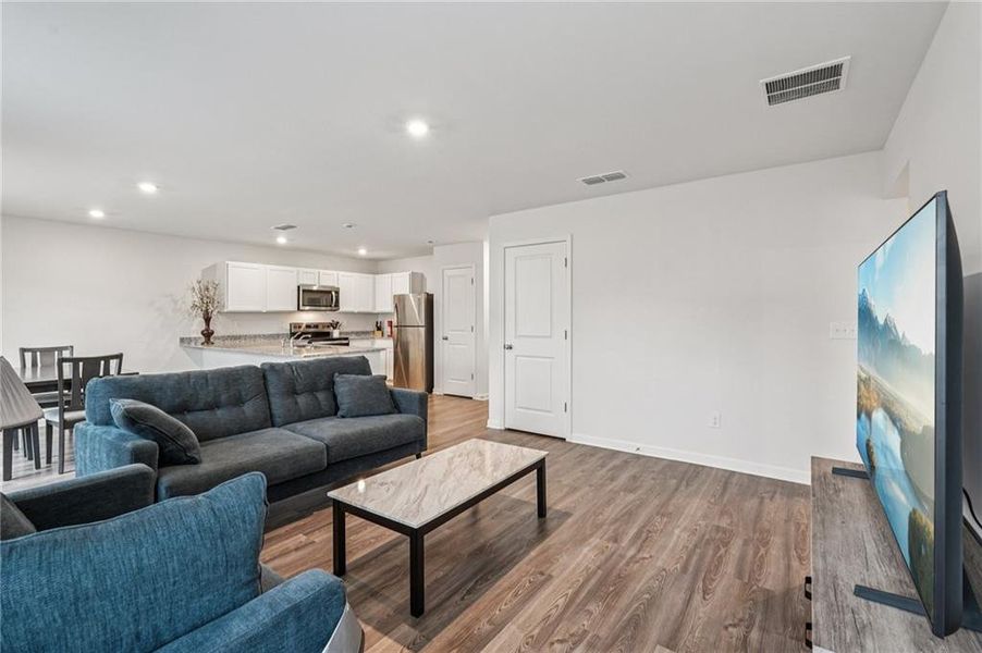 Furnished interior view inside a new home in Kingston Park, Kingston (Image 18). Furnished interior view inside a new home in Kingston Park, Kingston (Image 18).