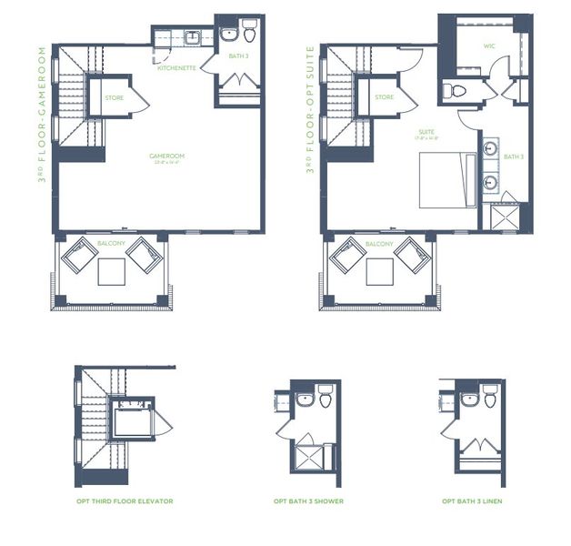 2D floor plan layout for the Augusta 3 by Grenadier Homes in The Tribute, The Colony, TX (Image 1). 2D floor plan layout for the Augusta 3 by Grenadier Homes in The Tribute, The Colony, TX (Image 1).