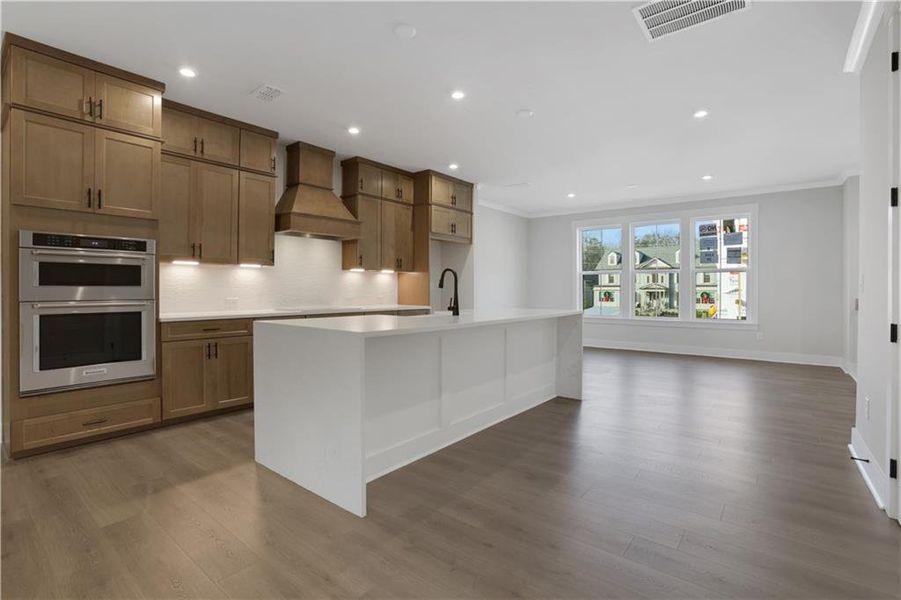 Furnished interior view inside a new home in , Roswell (Image 14).