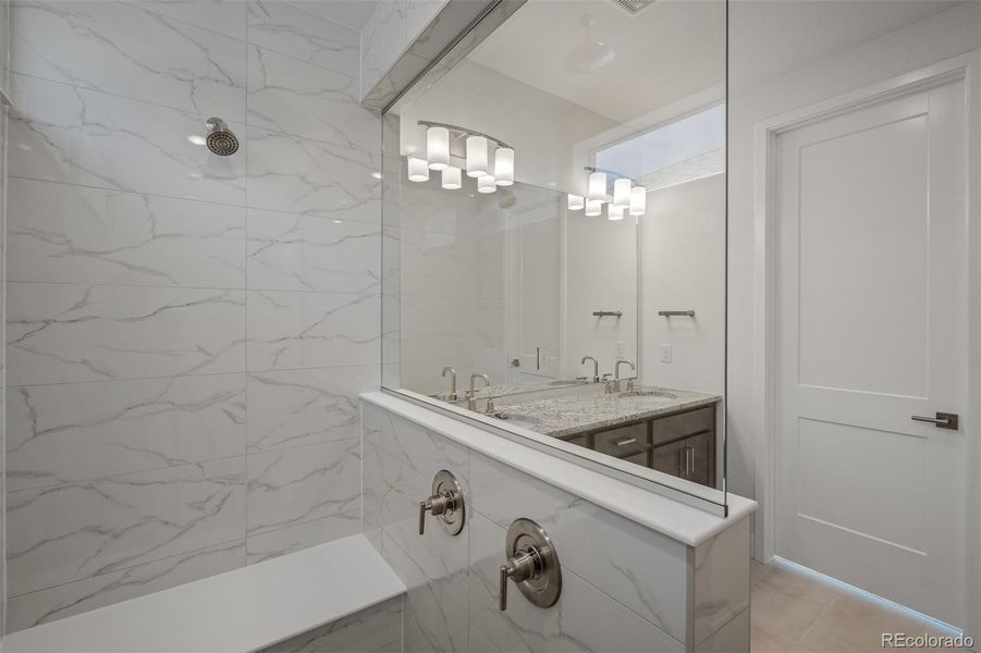 Furnished interior view inside a new home in Trailside at Cottonwood Creek, Colorado Springs (Image 27).