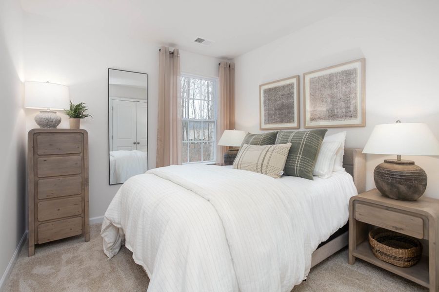 Representative furnished interior of a home built from the Newton by D.R. Horton in The Townes at Riley's Meadow, Haw River (Image 12). Representative furnished interior of a home built from the Newton by D.R. Horton in The Townes at Riley's Meadow, Haw River (Image 12).