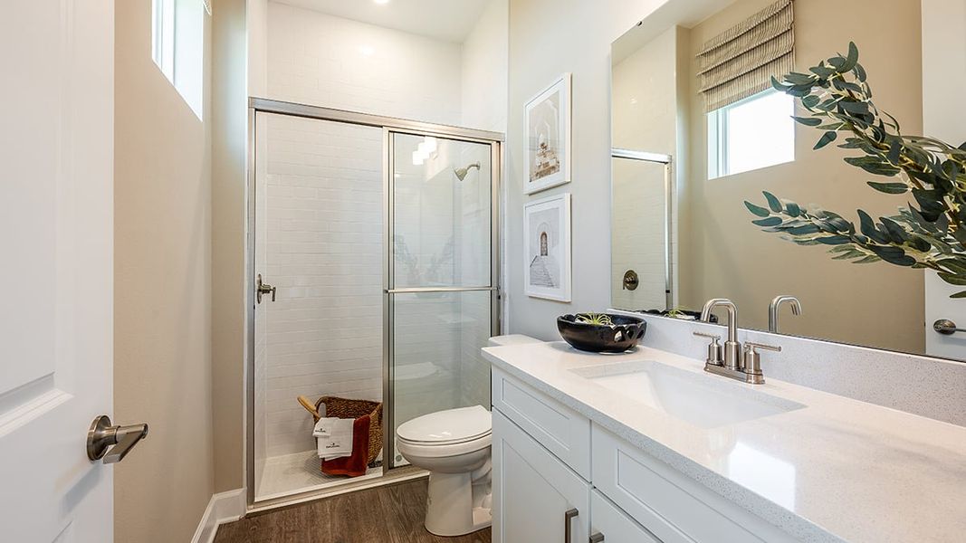 Representative furnished interior of a home built from the Lazio II by Taylor Morrison in Westview Community Group Page, Kissimmee (Image 29).