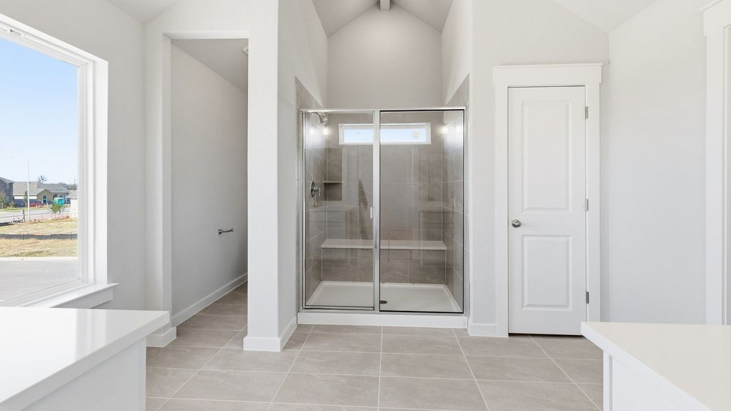 Furnished interior view inside a new home in Creeks Crossing, Elgin (Image 12).