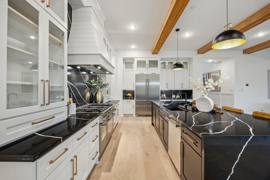 Furnished interior view inside a new home in , Houston (Image 17). Furnished interior view inside a new home in , Houston (Image 17).