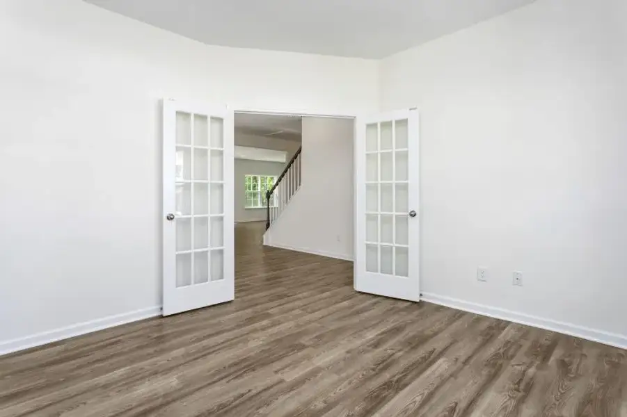 Spacious, unfurnished interior of a new home in Trinity Meadows, Trinity (Image 27). Spacious, unfurnished interior of a new home in Trinity Meadows, Trinity (Image 27).