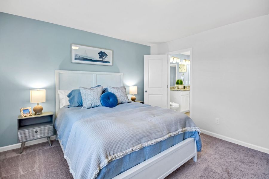 Representative furnished interior of a home built from the The Granger by Stanley Martin Homes in Bridgeport Single Family Homes, Greenville (Image 17).