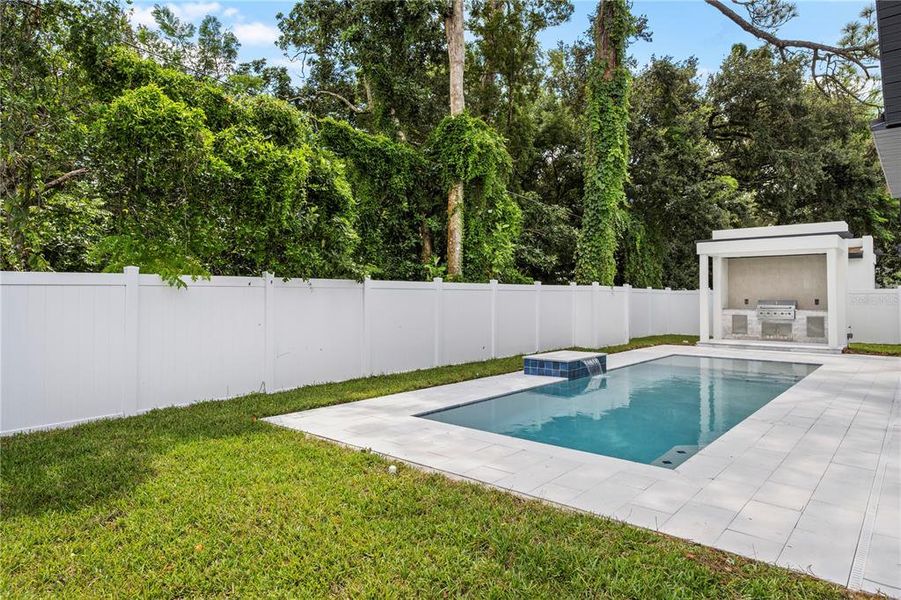 Exterior details and patio area of a home in , Winter Park (Image 37).