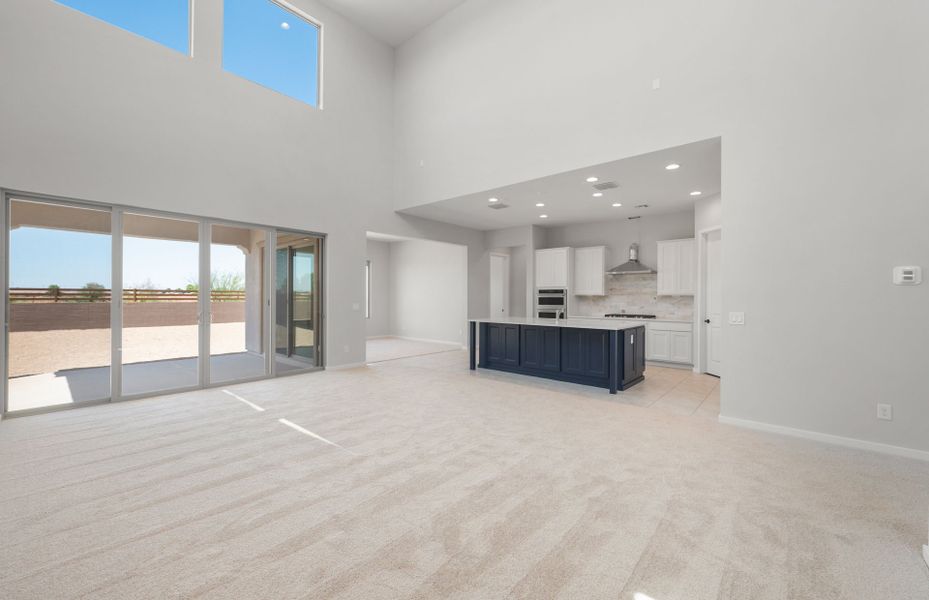 Spacious, unfurnished interior of a new home in Legado West, Queen Creek (Image 23).