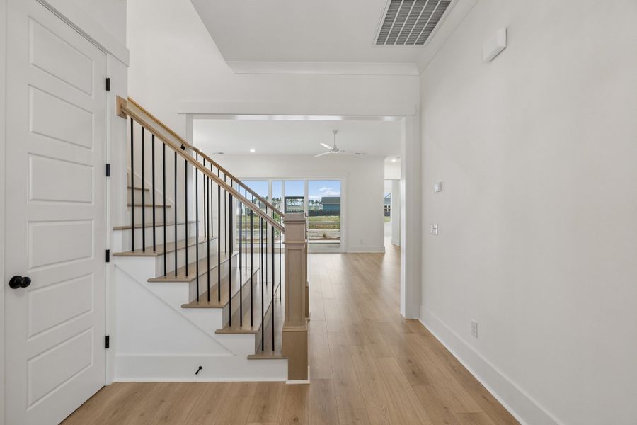 Representative unfurnished interior of a home built from the Arrow Wood by Homes by Dickerson in Nexton, Summerville (Image 8). Representative unfurnished interior of a home built from the Arrow Wood by Homes by Dickerson in Nexton, Summerville (Image 8).