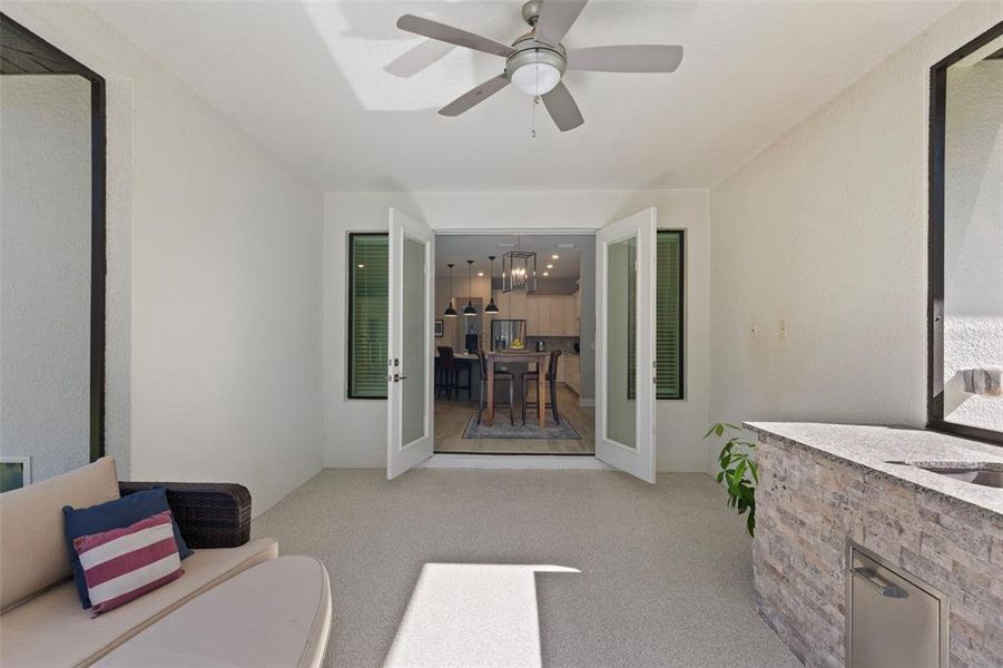 Furnished interior view inside a new home in Bella Terra, Hudson (Image 17). Furnished interior view inside a new home in Bella Terra, Hudson (Image 17).