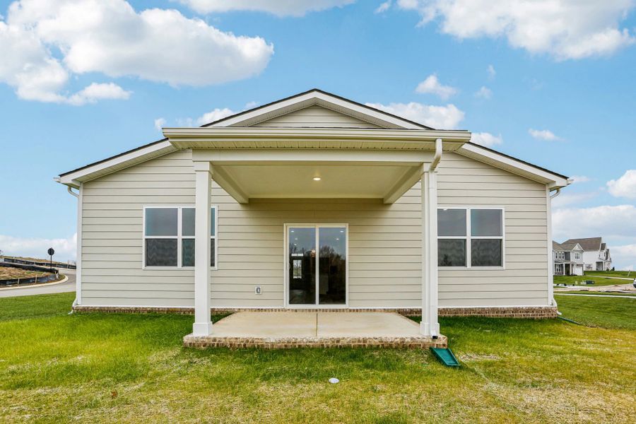 Exterior details and patio area of a home in Willow Landing, Mount Juliet (Image 24). Exterior details and patio area of a home in Willow Landing, Mount Juliet (Image 24).