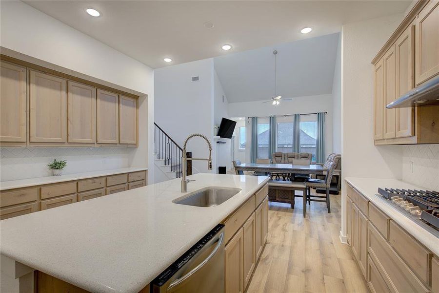 Furnished interior view inside a new home in , Forney (Image 5).