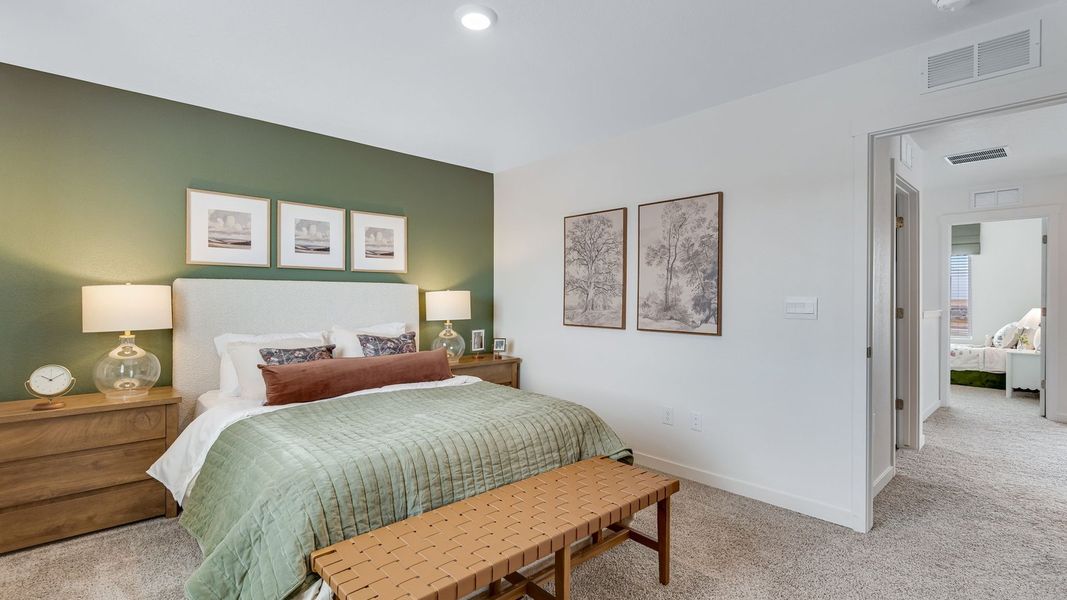 Furnished interior view inside a new home in Ellston Park, Colorado Springs (Image 14).