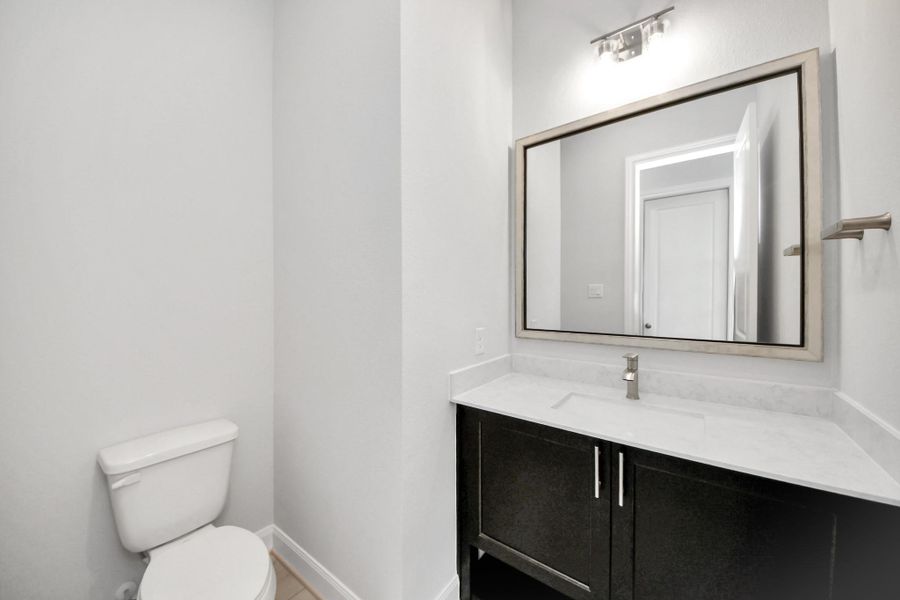 Furnished interior view inside a new home in Marvida, Cypress (Image 15).