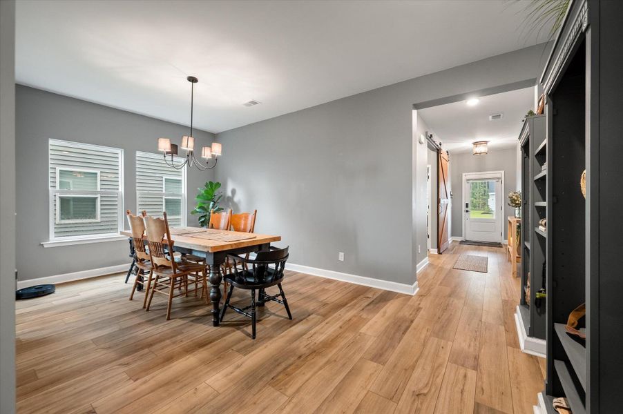 Furnished interior view inside a new home in Watson Hill, Summerville (Image 38).
