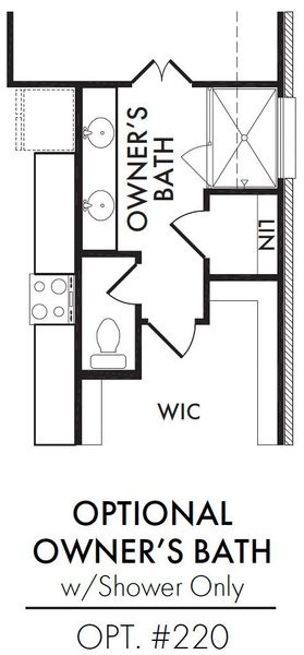 Master Bath – Shower Only Master Bath – Shower Only