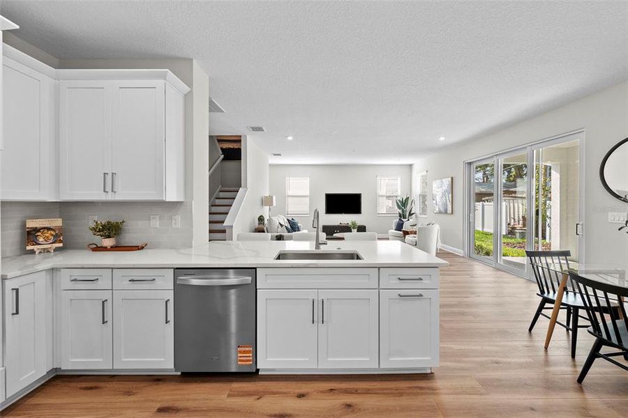 Furnished interior view inside a new home in , St. Petersburg (Image 36).