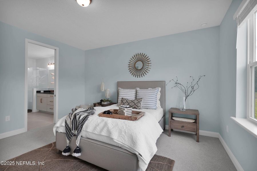 Furnished interior view inside a new home in Seabrook Village at Nocatee, Ponte Vedra (Image 11). Furnished interior view inside a new home in Seabrook Village at Nocatee, Ponte Vedra (Image 11).