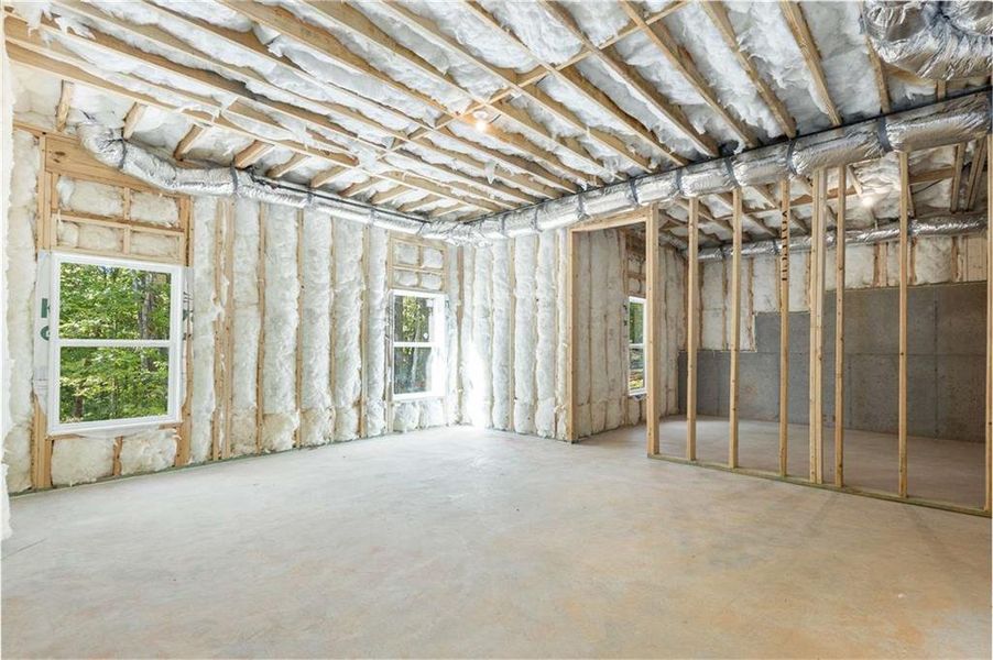 In-progress construction of a new home in , Gainesville, GA (Image 53).