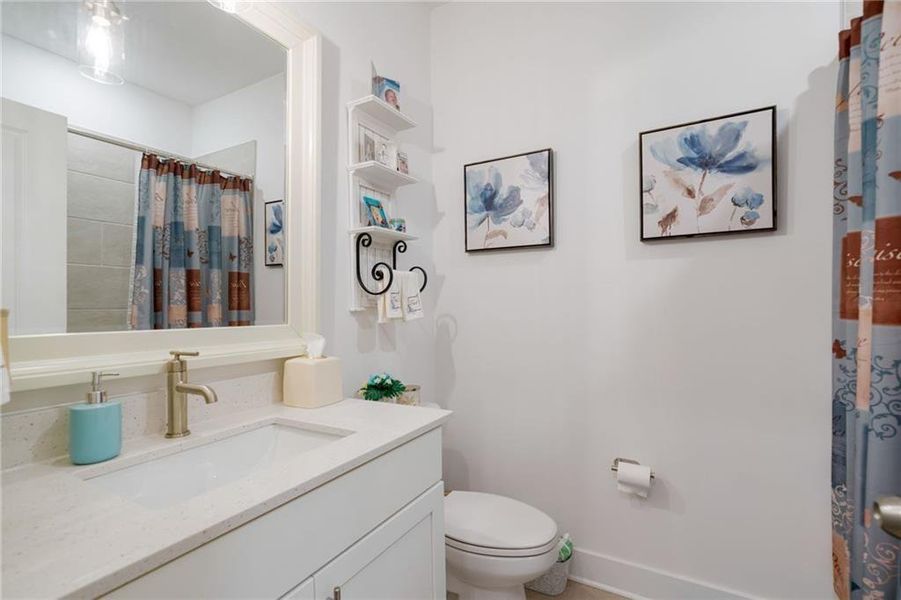 Furnished interior view inside a new home in Hickory Bluffs, Canton (Image 18).