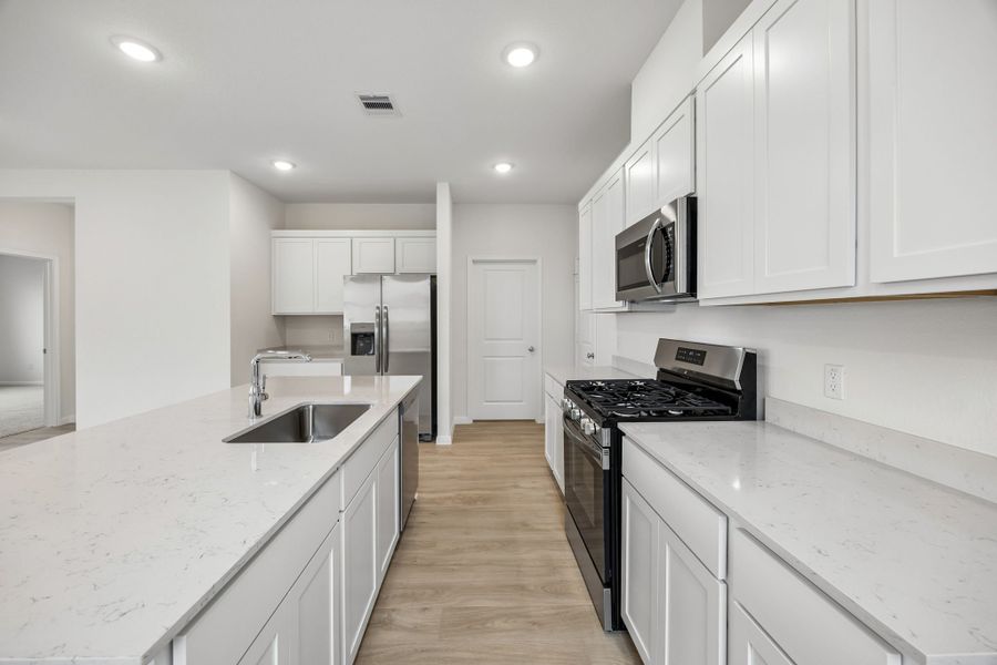 Furnished interior view inside a new home in Riviera Pines, Huffman (Image 19).