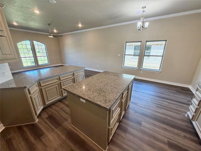 Furnished interior view inside a new home in , Angleton (Image 6).