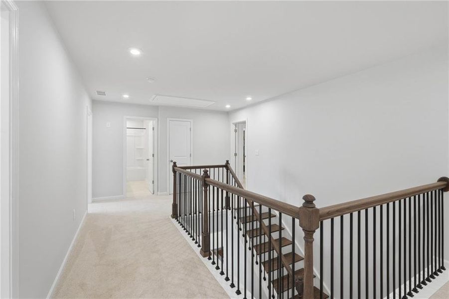 Spacious, unfurnished interior of a new home in Berkeley Mill, Cumming (Image 24).