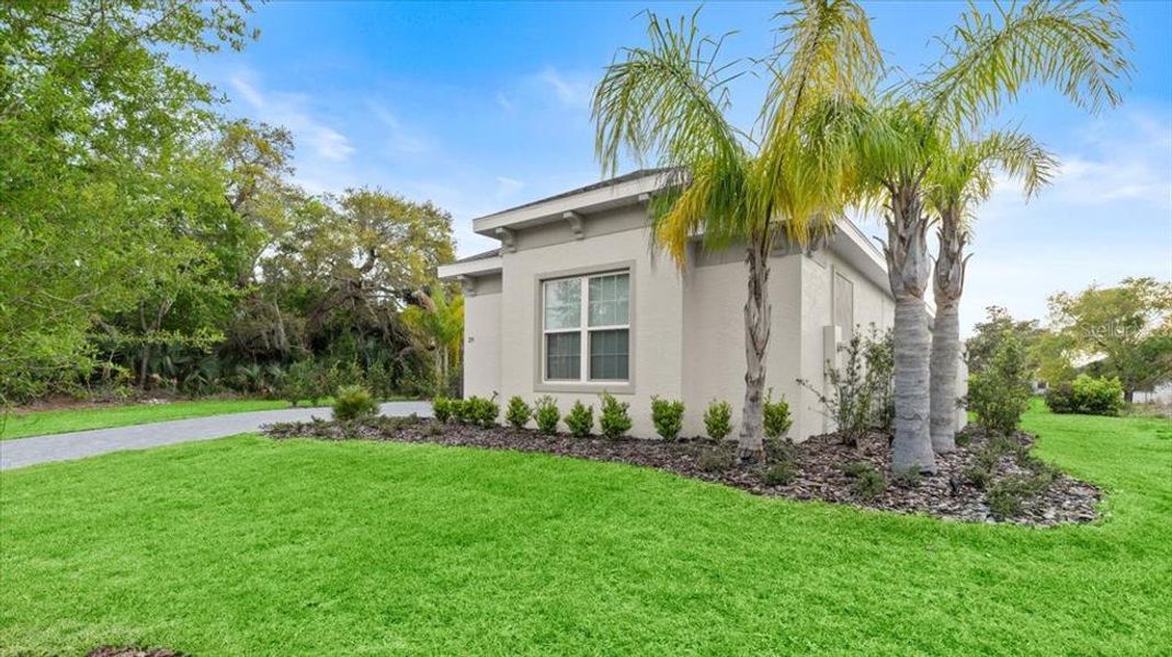 Front exterior of a new home in , Palm Coast, FL, highlighting curb appeal (Image 20).