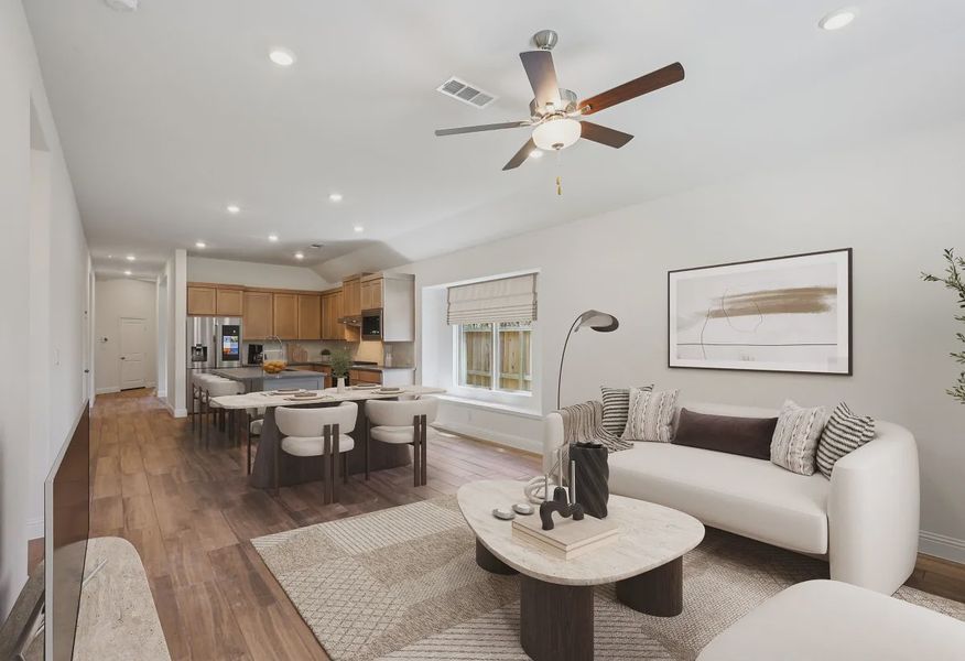 Homesite 2521 Great Room - Staged - 5 of 14 Homesite 2521 Great Room - Staged - 5 of 14