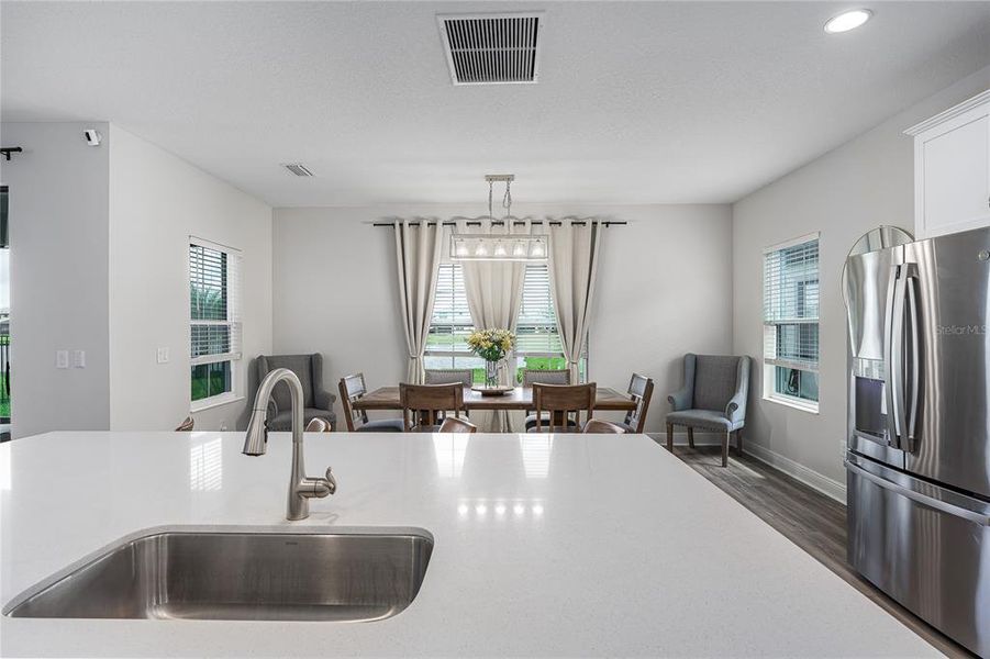 Furnished interior view inside a new home in Crosswind Point, Parrish (Image 37).