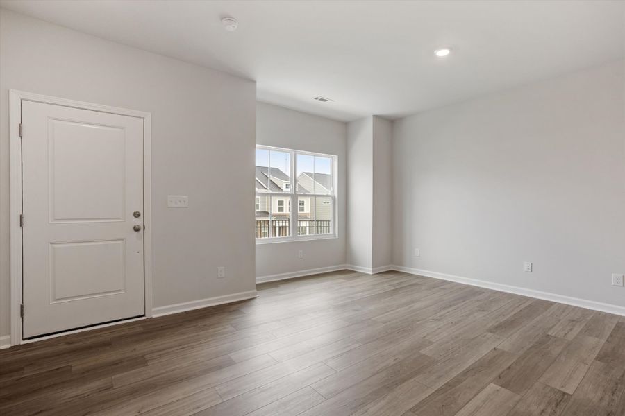Spacious, unfurnished interior of a new home in Renaissance at White Oak, Garner (Image 15).