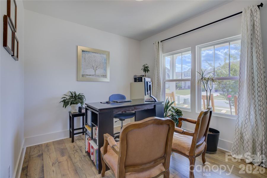 Furnished interior view inside a new home in , York (Image 13).