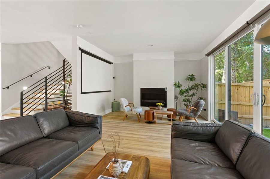 Furnished interior view inside a new home in , Atlanta (Image 19).